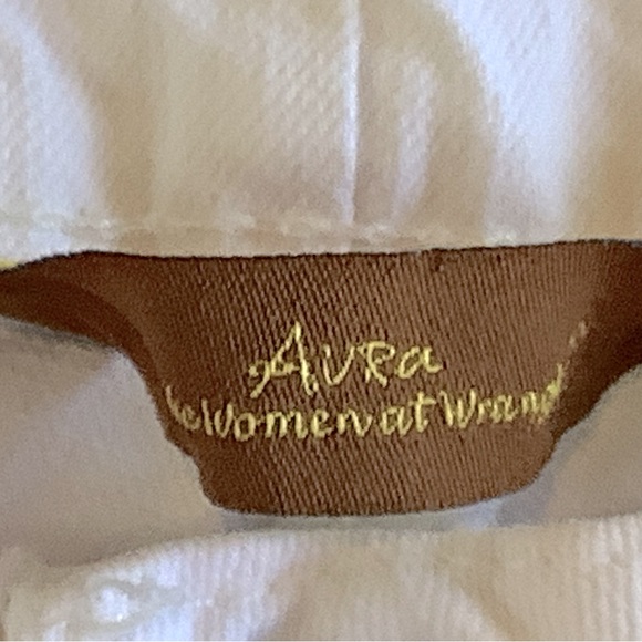 EUC, Aura White Ankle Jeans, sz. 16 R - Picture 9 of 10